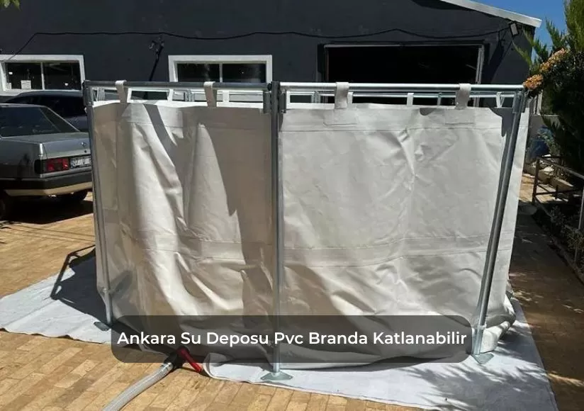 Ankara Su Deposu Pvc Branda Katlanabilir